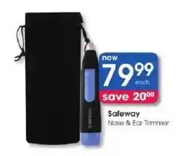 Clicks Safeway Nose & Ear Trimmer offer