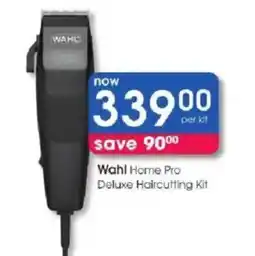 Clicks Wahl Home Pro Deluxe Haircutting Kit offer