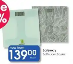 Clicks Safeway Bathroom Scales offer