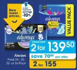 Clicks Always Pads offer