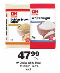OK urban OK Choice White Sugar or Golden Brown Sugar offer