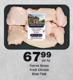 OK urban Farmer Brown Fresh Chicken Braai Pack offer