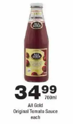 OK urban All Gold Original Tomato Sauce offer