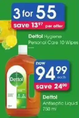 Clicks Dettol Antiseptic Liquid offer
