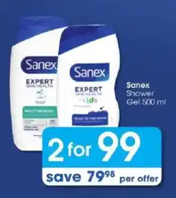Clicks Sanex Shower Gel offer
