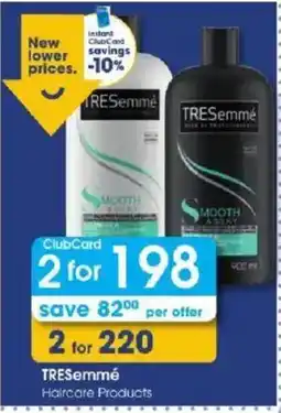 Clicks TRESemmé Haircare Products offer