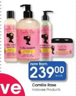 Clicks Camille Rose Haircare Products offer
