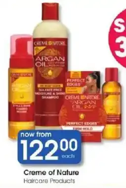 Clicks Creme of Nature Haircare Products offer