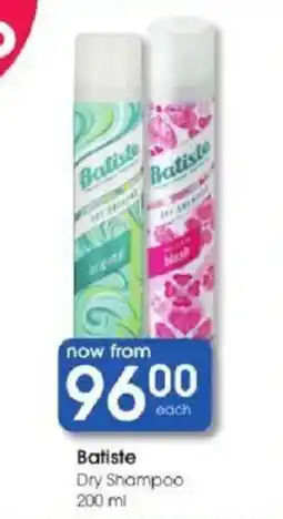 Clicks Batiste Dry Shampoo offer