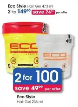 Clicks Eco Style Hair Gel offer