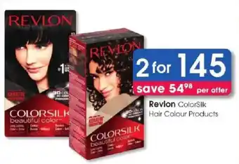 Clicks Revlon ColorSilk Hair Colour Products offer
