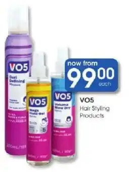 Clicks VO5 Hair Styling Products offer