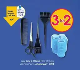 Clicks Clicks Hair Styling Accessories offer