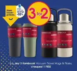 Clicks Kambrock Vacuum Travel Mugs & Flasks offer
