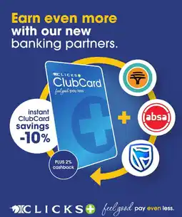 Clicks ClubCard offer
