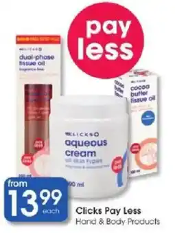 Clicks Clicks aqueous cream offer