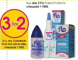 Clicks Flo Nasal Products offer