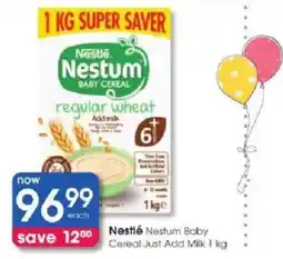 Clicks Nestlé Nestum Baby Cereal Just Add Milk offer