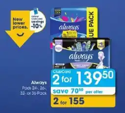Clicks Always Pads offer