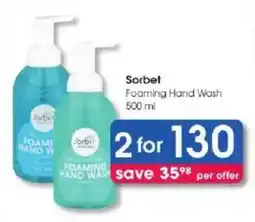 Clicks Sorbet Foaming Hand Wash offer
