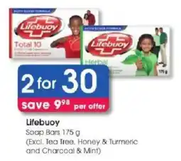 Clicks Lifebuoy Soap Bars offer