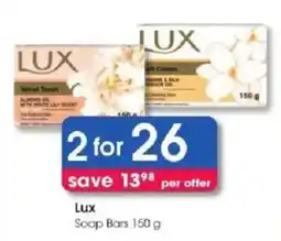 Clicks Lux Soap Bars offer