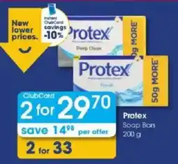 Clicks Protex Soap Bars offer