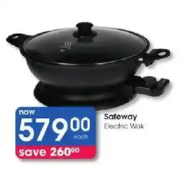 Clicks Safeway Electric Wok offer