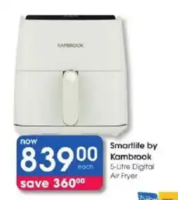 Clicks Smartlife by Kambrook 5-Litre Digital Air Fryer offer