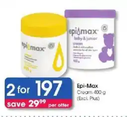 Clicks Epi-Max Cream offer