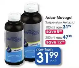 Clicks Adco-Mayogel Suspension Antacid offer