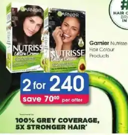 Clicks Garnier Nutrisse Hair Colour Products offer