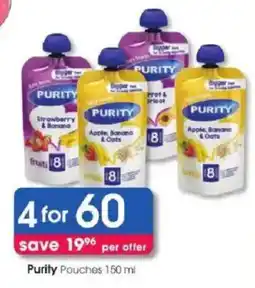 Clicks Purity Pouches offer