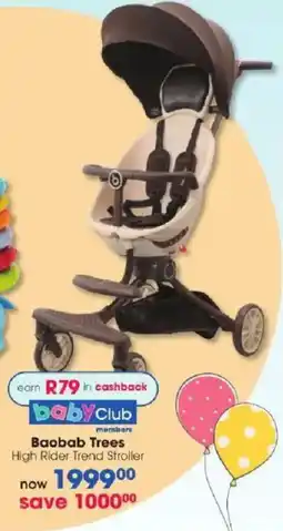 Clicks Baobab Trees High Rider Trend Stroller offer