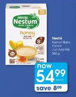 Clicks Nestlé Nestum Baby Cereal offer