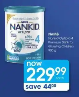 Clicks Nestlé Nankid Optipro 4 offer