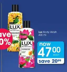 Clicks Lux Body Wash offer