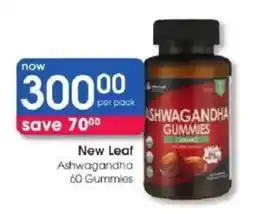 Clicks New Leaf Ashwagandha Gummies offer