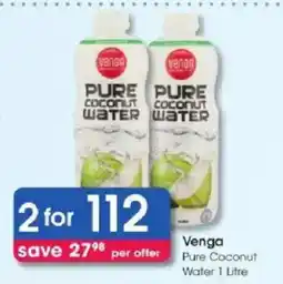 Clicks Venga Pure Coconut Water offer