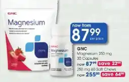 Clicks GNC Magnesium offer