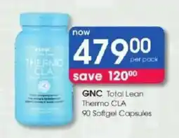 Clicks GNC Total Lean Thermo CLA offer