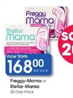 Clicks Preggy-Mama or Stellar-Mama offer