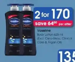 Clicks Vaseline Body Lotion offer