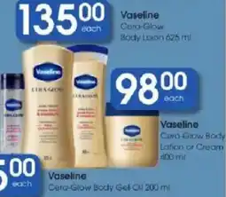 Clicks Vaseline Cera-Glow Body Lotion offer
