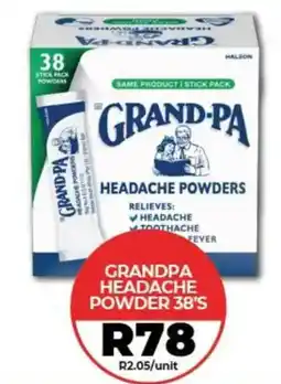 1UP Grandpa Headache Powder offer