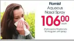 Clicks Flomist Aqueous Nasal Spray offer