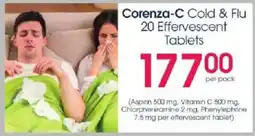 Clicks Corenza-C Cold & Flu offer
