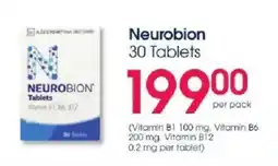Clicks Neurobion Tablets offer