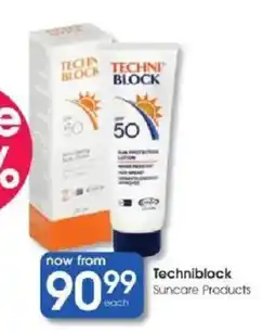 Clicks Techniblock Sun Protection Lotion offer