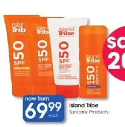 Clicks Island Tribe Suncare Products offer